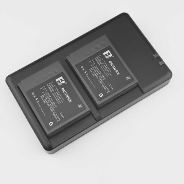 Bộ 2 pin + Sạc đôi FB NP-W126s For Fujifilm - Ảnh 2